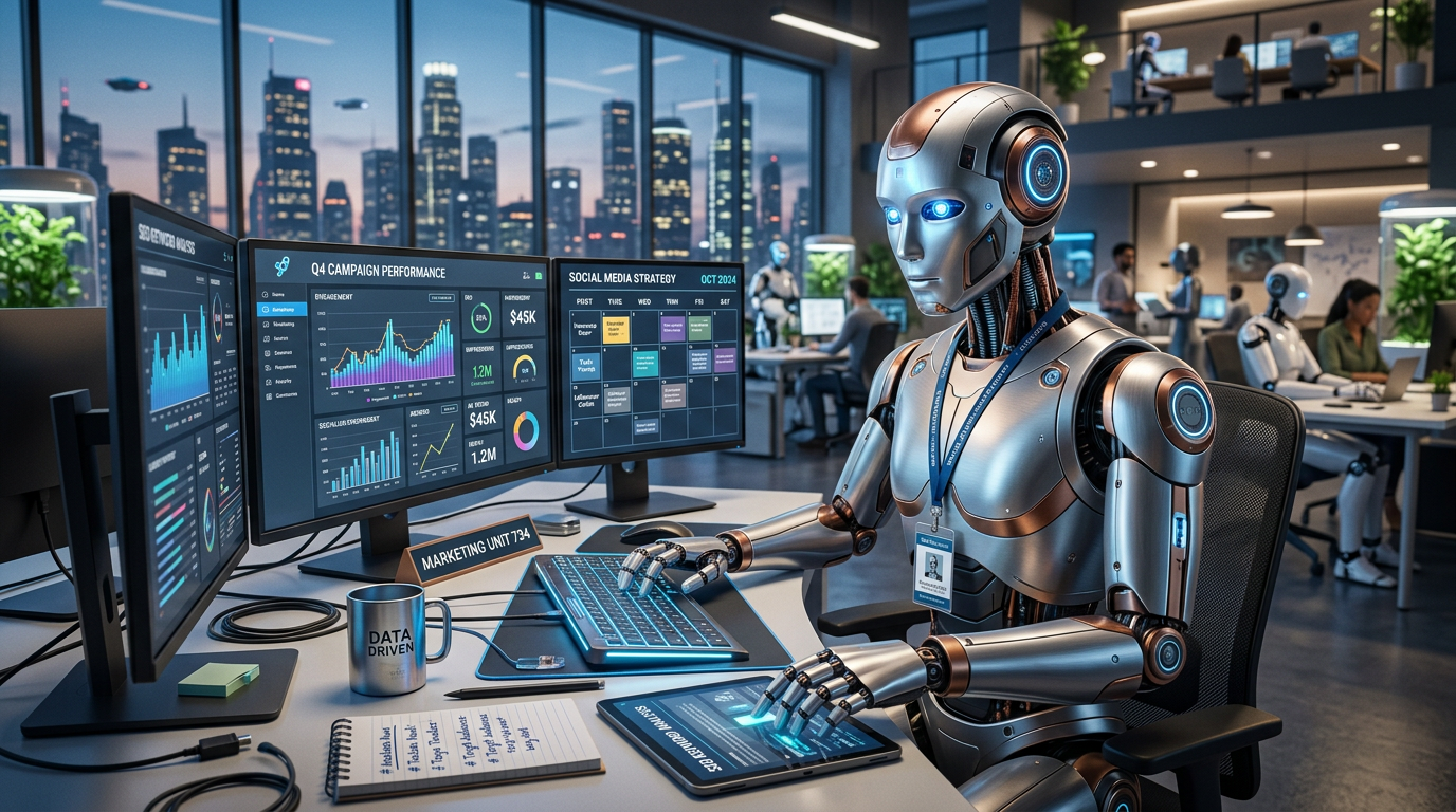 IA para marketing digital en empresas: cómo aumentar ventas, automatizar procesos y escalar resultados